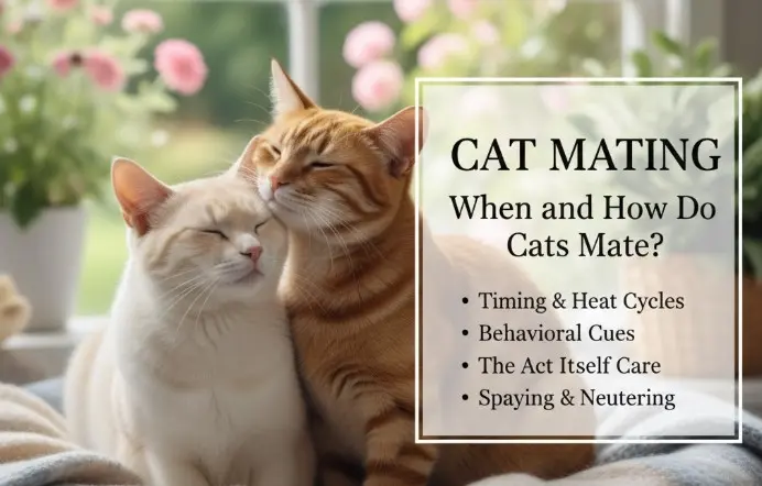 Cat Mating: When and How Do Cats Mate? Key Points to Consider 1 Cat Mating