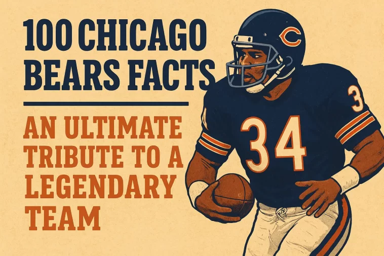 100 Chicago Bears Facts: An Ultimate Tribute to a Legendary Team 1 Chicago Bears Facts