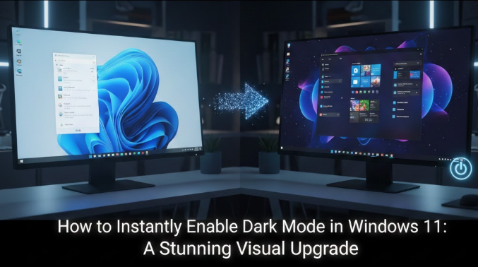 Enable Dark Mode in Windows 11