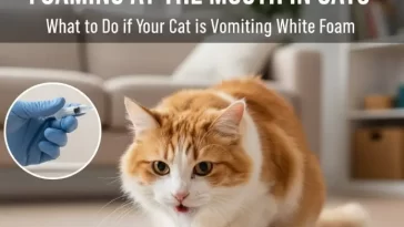 Foaming at the Mouth in Cats – What to Do if Your Cat is Vomiting White Foam 7 Foaming at the Mouth in Cats