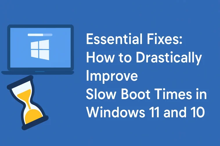 How to Drastically Improve Slow Boot Times in Windows 11 and 10