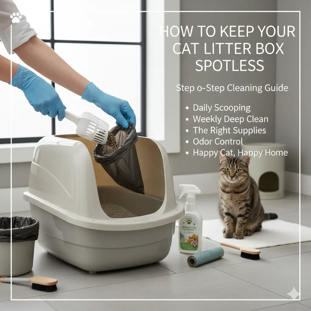 How to Keep Your Cat Litter Box Spotless: Step-by-Step Cleaning Guide 1 How to Keep Your Cat Litter Box Spotless