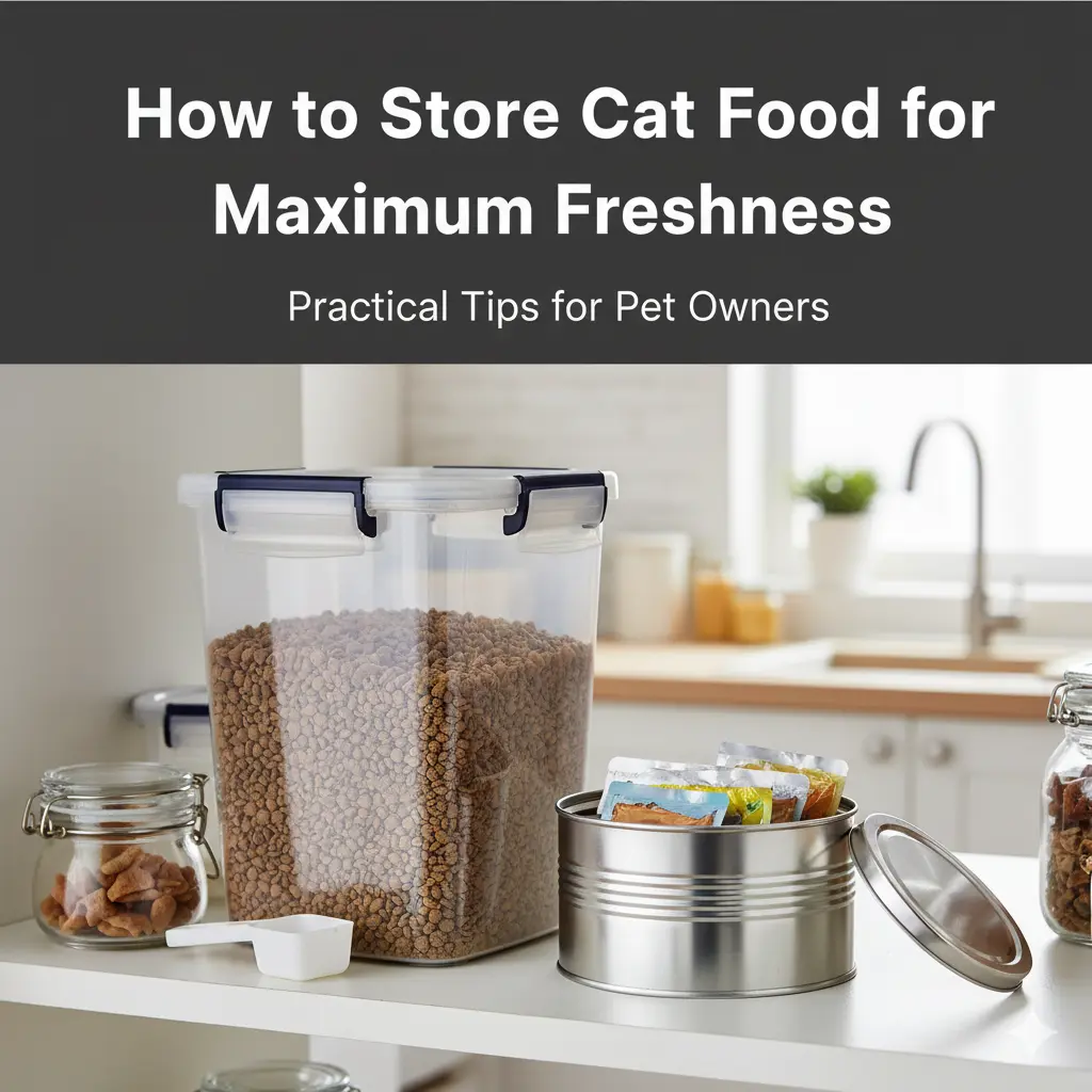 How to Store Cat Food for Maximum Freshness