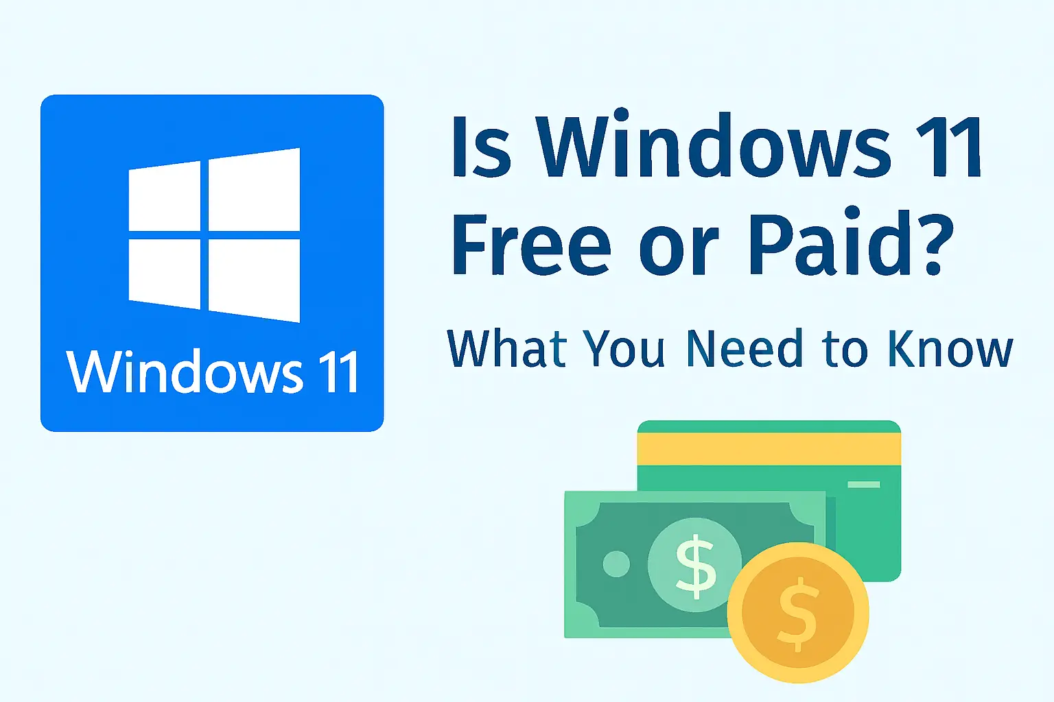 Is Windows 11 Free or Paid