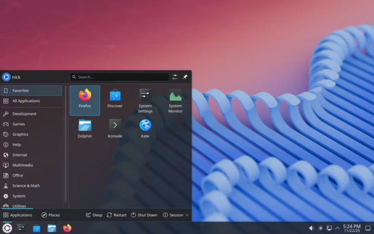 Kubuntu for Windows