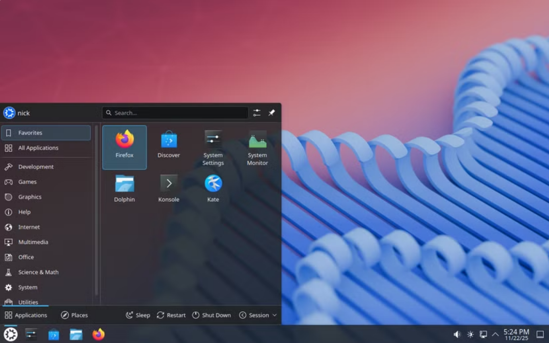 Kubuntu for Windows