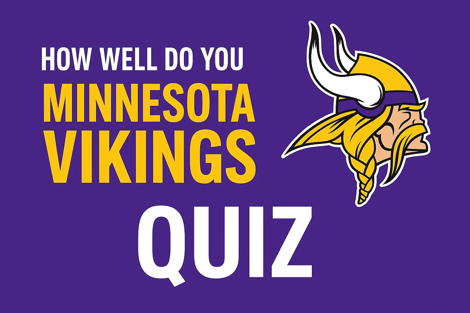 Minnesota Vikings Quiz
