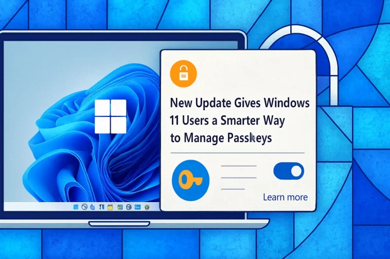 New Update Gives Windows 11 Users a Smarter Way to Manage Passkeys