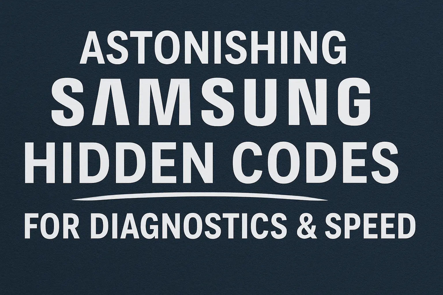 Samsung Hidden Code