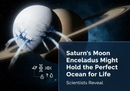 Saturn’s Moon Enceladus Might Hold the Perfect Ocean for Life, Scientists Reveal