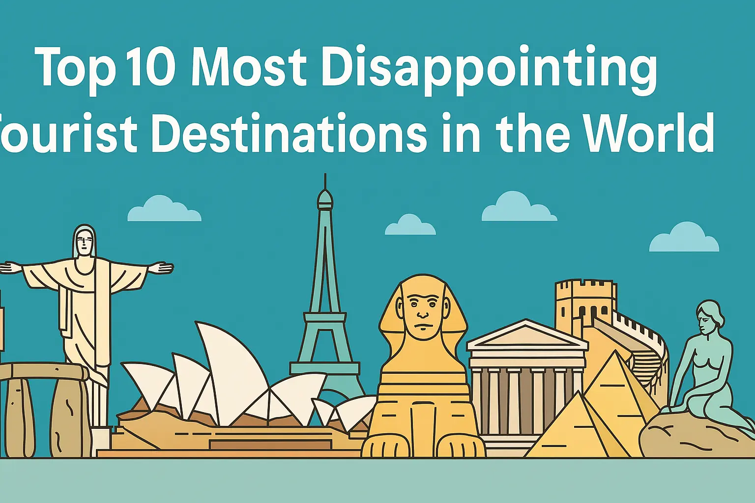 Top 10 Most Disappointing Tourist Destinations in the World