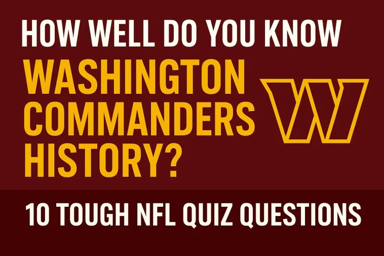 Washington Commanders Quiz