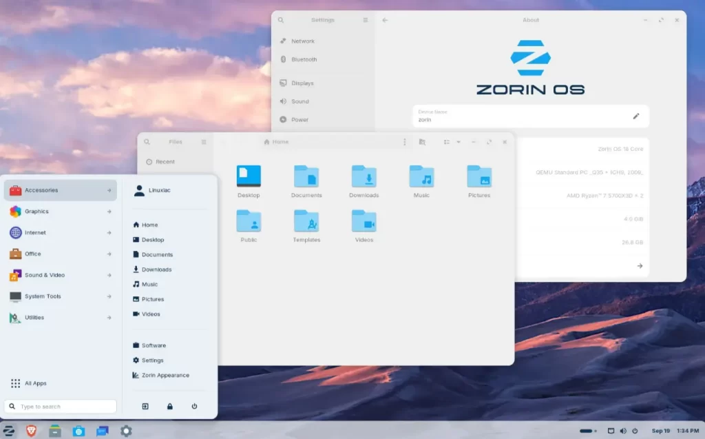Zorin OS Migration