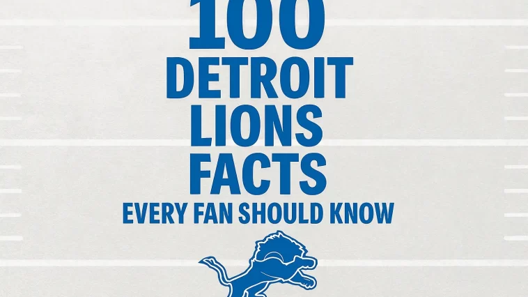 Detroit Lions Facts