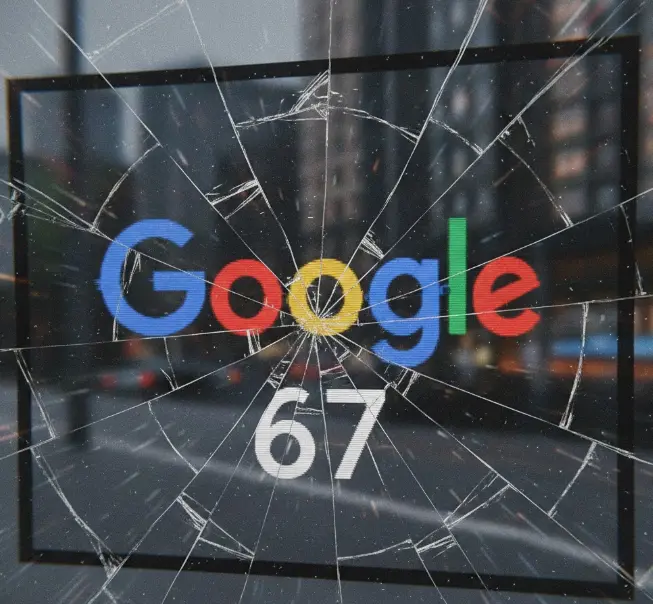 Google 67 Screen Shaking