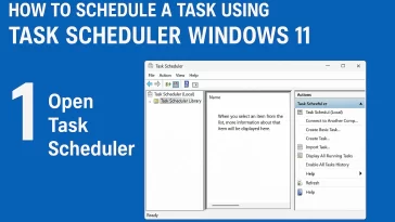 Task Scheduler Windows 11