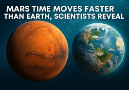 Mars Time Moves Faster
