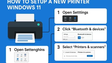 Setup a New Printer