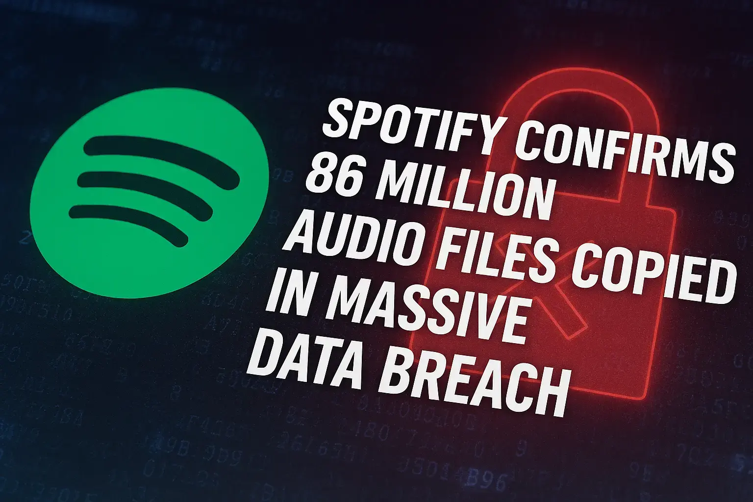 Spotify Confirms 86 Million Audio Files Copied