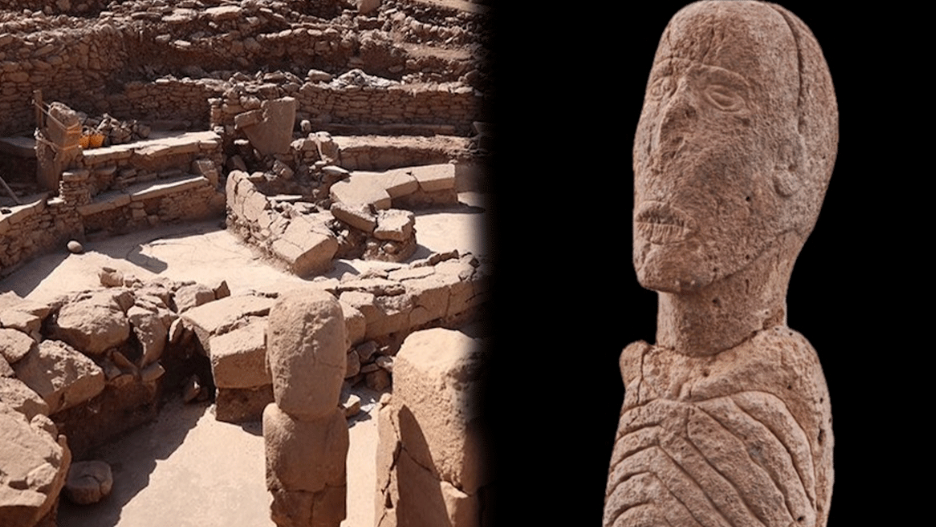 Two Human Faces, Rock Göbeklitepe