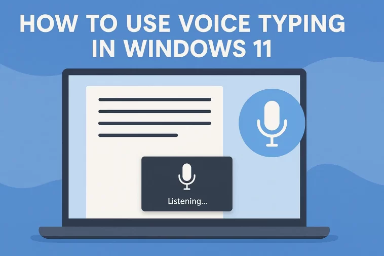 Voice Typing in Windows 11
