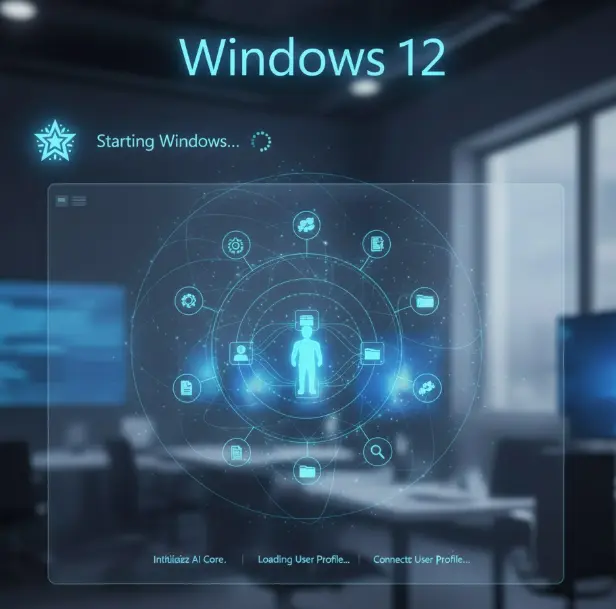 Windows 12 Starting Screen