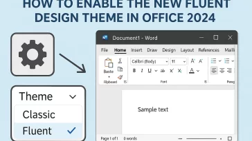Design Theme in Office 2024