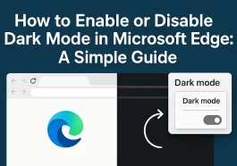Enable or Disable Dark Mode in Microsoft Edge