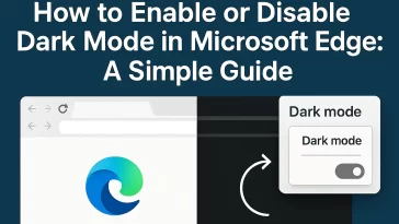 Enable or Disable Dark Mode in Microsoft Edge