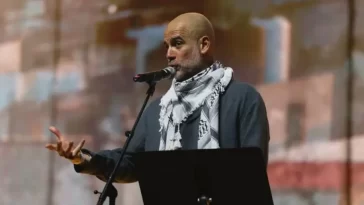 Guardiola Supports Palestine at Barcelona Charity Event