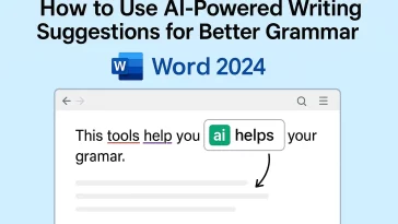 How to Use AI-Powered Writing Suggestions for Better Grammar
