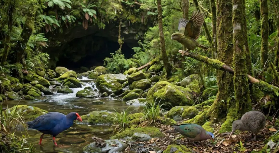 New Zealand Cave Fossils