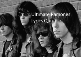 Ramones Lyrics Quiz