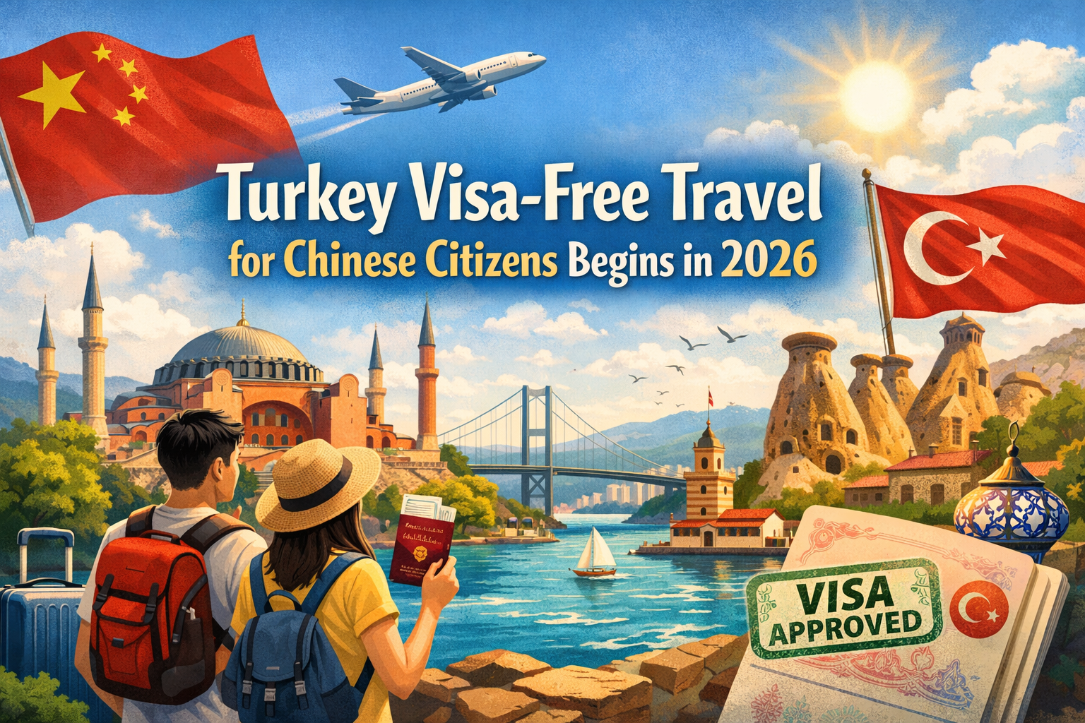 Turkey Visa-Free Travel for Chinese Citizens