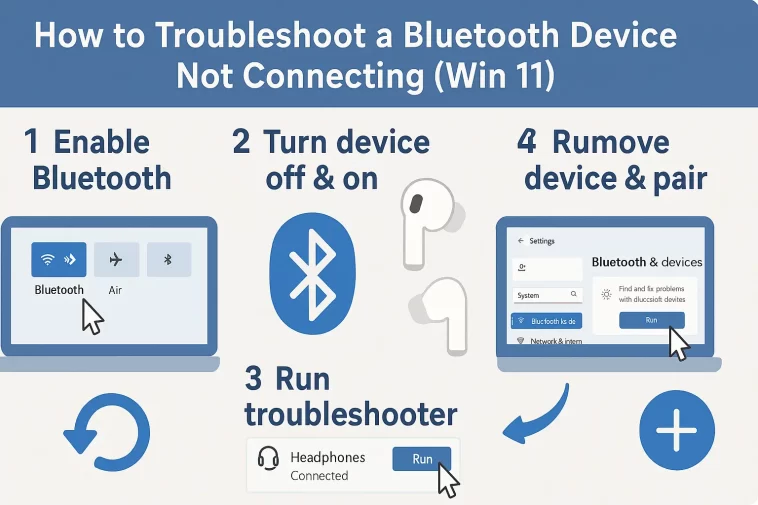 Troubleshoot a Bluetooth Device
