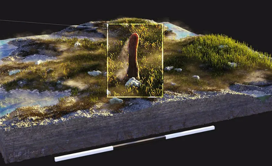 Prototaxites fossil