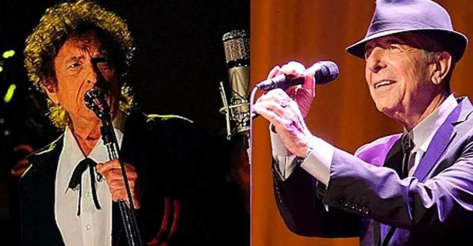 Bob Dylan Leonard Cohen