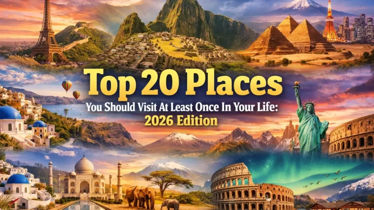 Top 20 Places You Should Visit At Least Once In Your Life