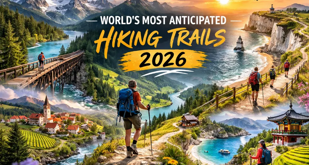 World’s Most Anticipated Hiking Trails 2026