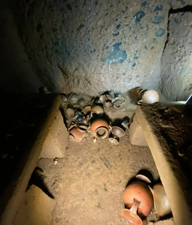 Archaeologists Discover Sealed Etruscan Tomb With Four Skeletons