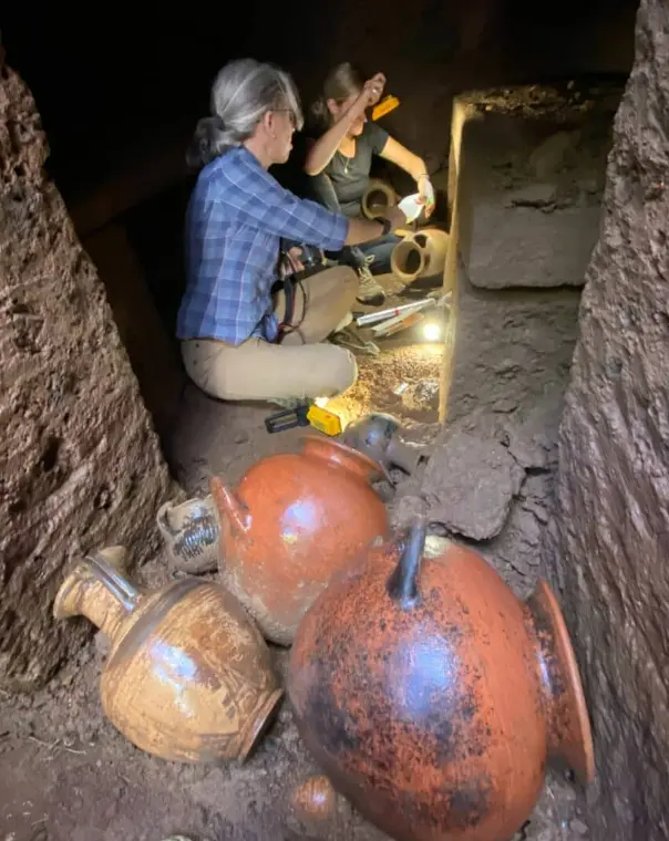 Archaeologists Discover Sealed Etruscan Tomb With Four Skeletons