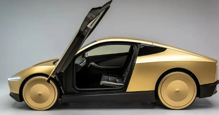 Tesla Cybercab Without Steering Wheel Hits Roads in April