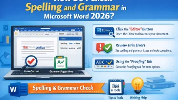 How Do I Check Spelling and Grammar in Microsoft Word 2026