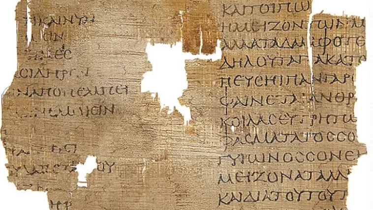 Empedocles Papyrus Discovery Reveals 30 Ancient Lines