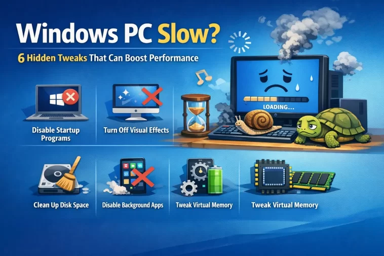 Windows PC Slow Settings: 6 Hidden Tweaks That Can Boost Performance 1 Windows PC Slow Settings