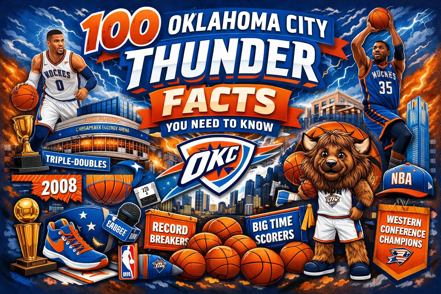 100 Oklahoma City Thunder Facts
