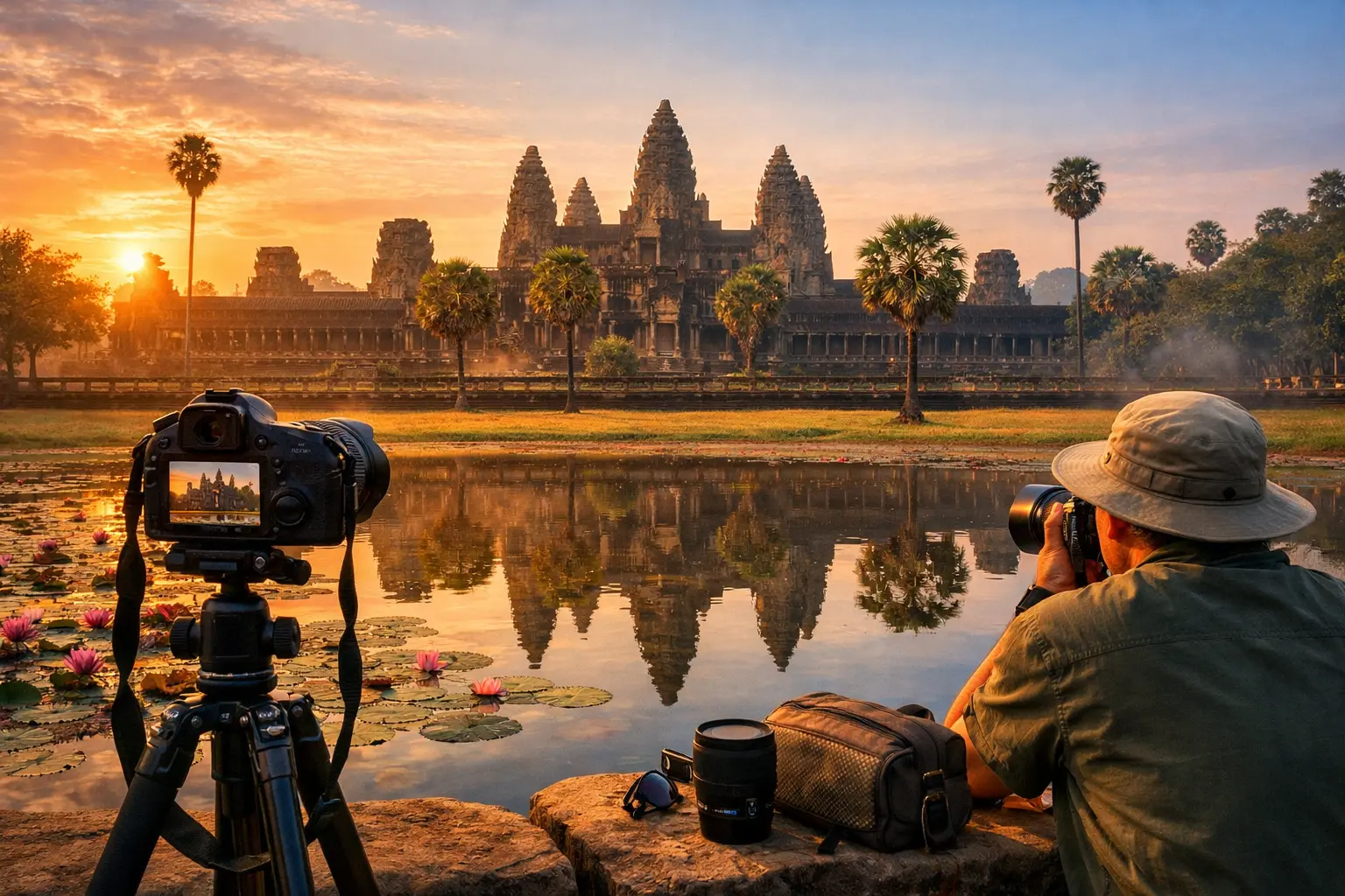 Best Time of Day to Visit Angkor Wat for Photography