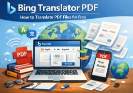 Bing Translator PDF