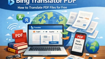 Bing Translator PDF