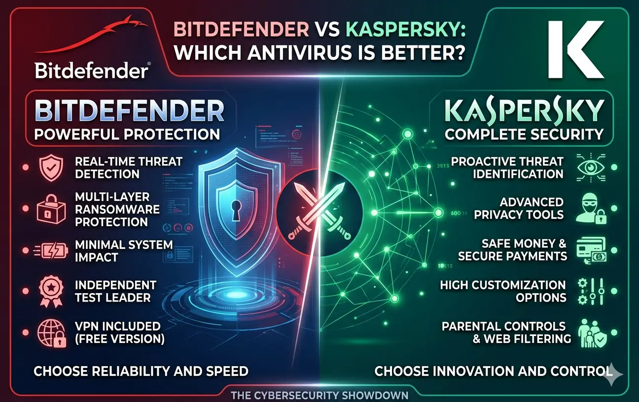 Bitdefender vs Kaspersky